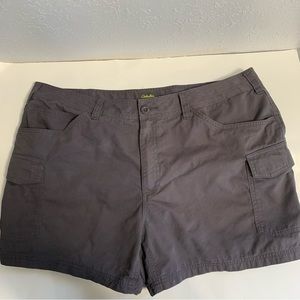 Cabelas men’s cargo shorts gray size 42